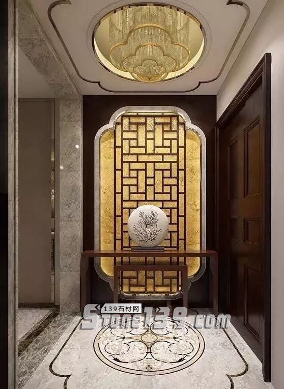 那些用石材裝飾的漂亮玄關(guān) 你心動(dòng)了嗎？
