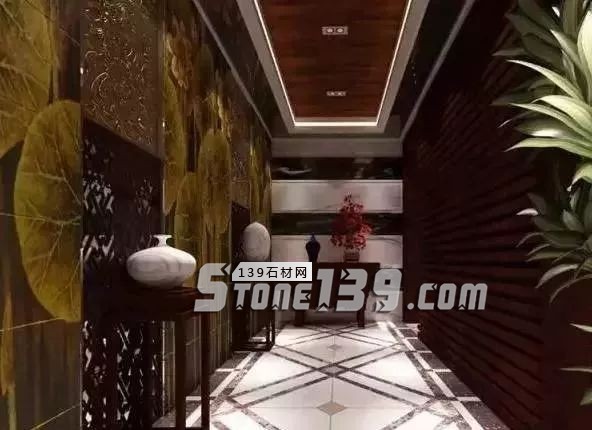 那些用石材裝飾的漂亮玄關(guān) 你心動(dòng)了嗎？