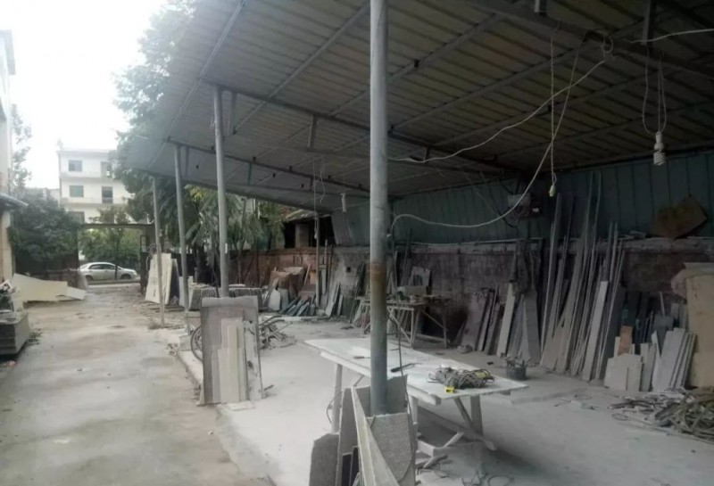 江西鄱陽(yáng)縣人民北路22家大理石加工廠因環(huán)保全部搬離