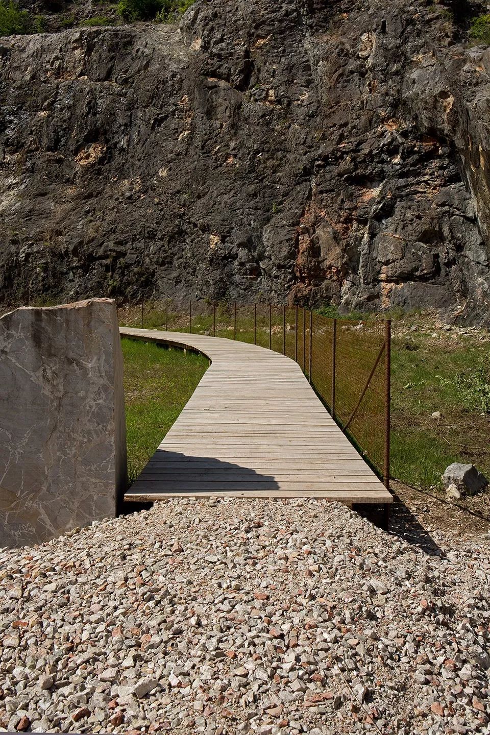 礦山采石場再利用，這座采石場被列入世界文化遺產(chǎn) 