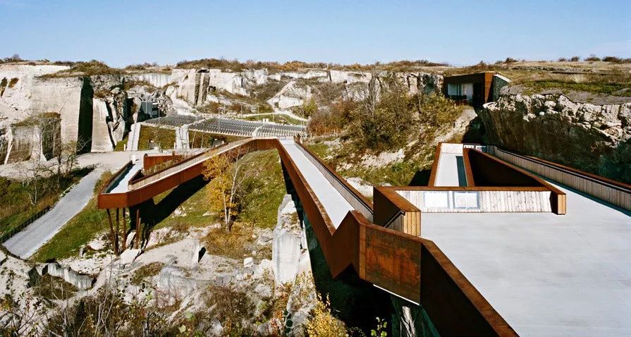 礦山采石場再利用，這座采石場被列入世界文化遺產(chǎn) 