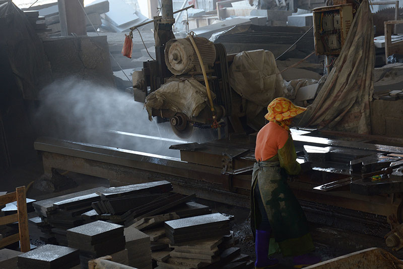 石材行業(yè)里的女人，巾幗不讓須眉 能頂半邊天